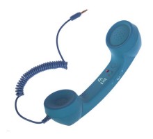Ретро трубка для смартфона Coco Phone (Голубой)