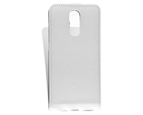 Кожаный чехол-флип GSMIN Series Classic для Cubot Note Plus с магнитной застежкой (Белый) (Дизайн 143)