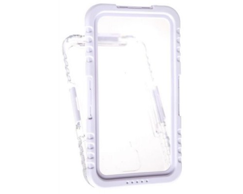 Водонепроницаемый чехол для Samsung Galaxy Note 4 (octa core) GSMIN Ribbed WaterProof Case (Белый)