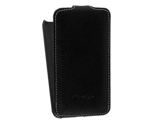 Кожаный чехол для Nokia Lumia 530 / 530 Dual Sim Melkco Premium Leather Case - Jacka Type (Black LC)