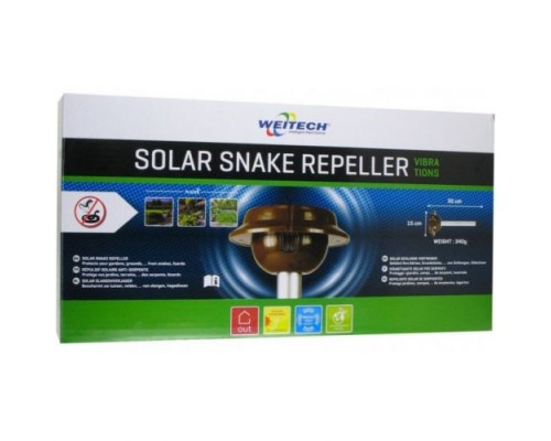 Отпугиватель змей с солнечной панелью Weitech WK2030 - Solar Snake Repeller