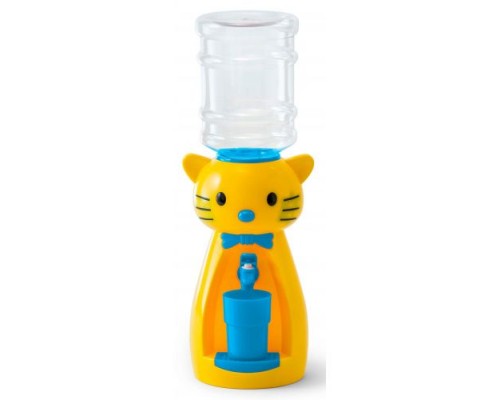 Детский кулер Vatten kids Kitty Yellow настольный миникулер со стаканчиком, без нагрева, без охлаждения
