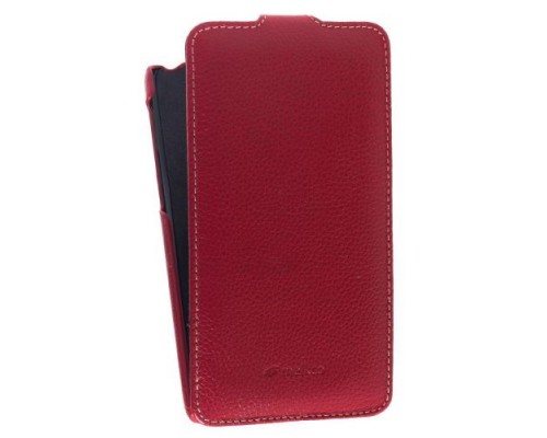 Кожаный чехол для LG G Pro Lite Dual D686 Melkco Premium Leather Case - Jacka Type (Red LC)