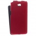 Кожаный чехол для LG G Pro Lite Dual D686 Melkco Premium Leather Case - Jacka Type (Red LC)