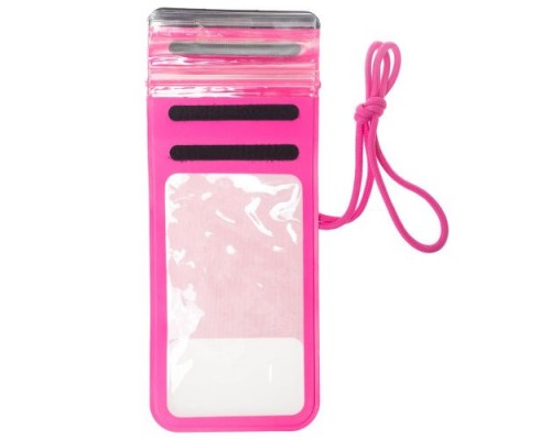 Чехол водонепроницаемый для мобильных телефонов HRS Proof (Розовый)