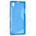 Чехол силиконовый для Sony Xperia Z1 / i1 / C6903 S-Line TPU (Синий)