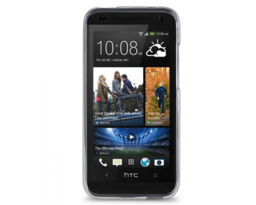 Чехол силиконовый для HTC Desire 601 Melkco Poly Jacket TPU (Transparent Mat)