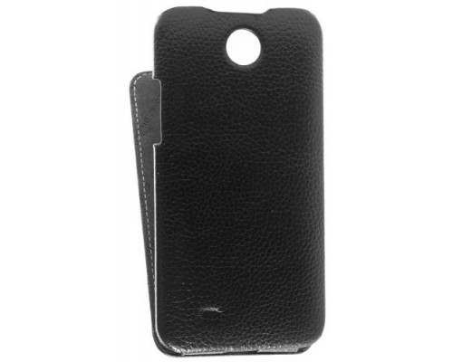 Кожаный чехол для HTC Desire 300 Melkco Premium Leather Case - Jacka Type (Black LC)