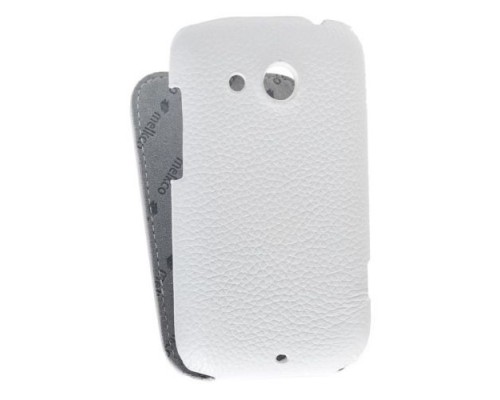 Кожаный чехол для HTC Desire C/Golf Melkco Premium Leather Case - Jacka Type (White LC)