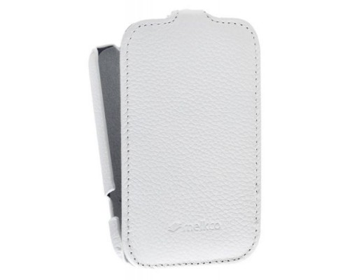 Кожаный чехол для HTC Desire C/Golf Melkco Premium Leather Case - Jacka Type (White LC)