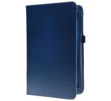 Кожаный чехол подставка для Huawei MediaPad M5 Lite 10 GSMIN Series CL (Темно-синий)