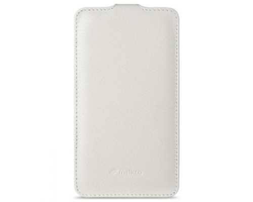 Кожаный чехол для Samsung Galaxy Note 3 Neo (N7505) Melkco Premium Leather Case -Jacka Type (White LC)