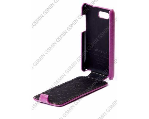 Кожаный чехол для HTC Gratia / Aria Melkco Leather Case - Jacka Type (Purple LC)