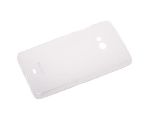 Чехол силиконовый для Microsoft Lumia 540 Dual sim Melkco Poly Jacket TPU (Transparent Mat)