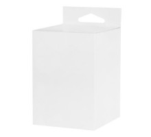 Универсальная картонная упаковка ламинированная 119x86x84 мм (Белая)