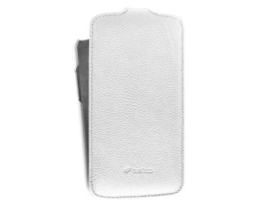 Кожаный чехол для Samsung Galaxy Grand 2 (G7102) Melkco Premium Leather Case - Jacka Type (White LC)