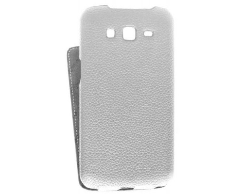 Кожаный чехол для Samsung Galaxy Grand 2 (G7102) Melkco Premium Leather Case - Jacka Type (White LC)