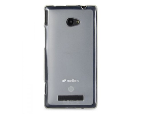 Чехол силиконовый для HTC Windows Phone 8X / Accord Melkco Poly Jacket TPU (Transparent Mat)