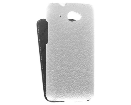 Кожаный чехол для HTC Desire 601 Melkco Premium Leather Case - Jacka Type (White LC)