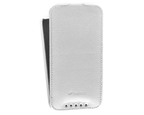 Кожаный чехол для HTC Desire 601 Melkco Premium Leather Case - Jacka Type (White LC)