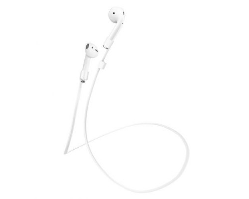 Силиконовый чехол-кейс 3 в 1 GSMIN для Apple AirPods (Синий)