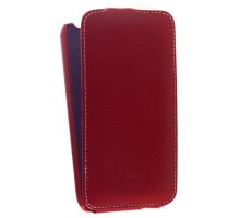 Кожаный чехол для HTC Desire 616 Dual Sim Melkco Premium Leather Case - Jacka Type (Red LC)