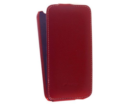 Кожаный чехол для HTC Desire 616 Dual Sim Melkco Premium Leather Case - Jacka Type (Red LC)