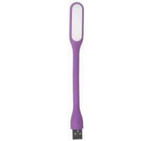 Компактный USB светильник HRS Flower с гибкой ножкой (Фиолетовый)