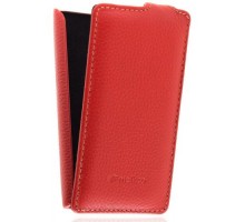 Кожаный чехол для Nokia N9 Melkco Leather Case - Jacka Type (Red LC)