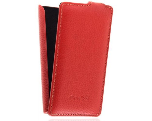 Кожаный чехол для Nokia N9 Melkco Leather Case - Jacka Type (Red LC)