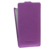 Кожаный чехол для HTC Windows Phone 8X / Accord Melkco Leather Case - Jacka Type (Purple LC)