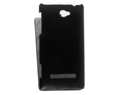 Кожаный чехол для HTC Windows Phone 8S / Rio Melkco Leather Case - Jacka Type (Black LC)