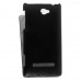 Кожаный чехол для HTC Windows Phone 8S / Rio Melkco Leather Case - Jacka Type (Black LC)