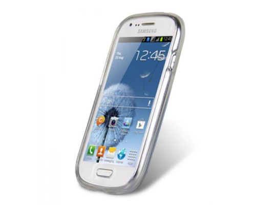 Чехол силиконовый для Samsung Galaxy S3 Mini (i8190) Melkco Poly Jacket TPU (Transparent Mat)