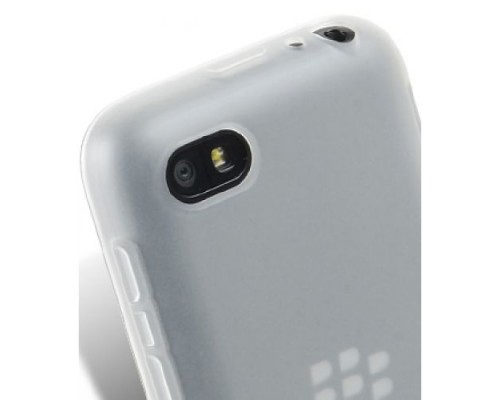 Чехол силиконовый для BlackBerry Q5 Melkco Poly Jacket TPU (Transparent Mat)