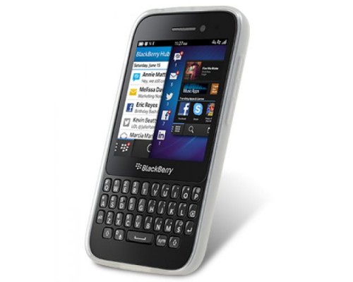 Чехол силиконовый для BlackBerry Q5 Melkco Poly Jacket TPU (Transparent Mat)