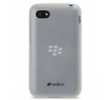 Чехол силиконовый для BlackBerry Q5 Melkco Poly Jacket TPU (Transparent Mat)