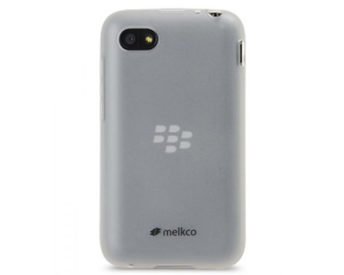 Чехол силиконовый для BlackBerry Q5 Melkco Poly Jacket TPU (Transparent Mat)