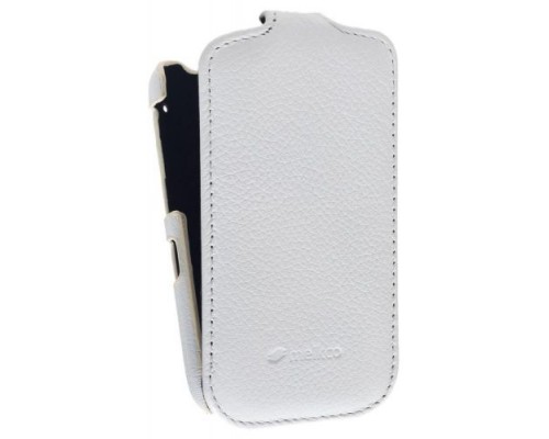 Кожаный чехол для HTC Desire S / G12 / S510e Melkco Leather Case - Jacka Type (White LC)