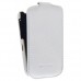 Кожаный чехол для HTC Desire S / G12 / S510e Melkco Leather Case - Jacka Type (White LC)