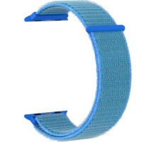 Ремешок нейлоновый GSMIN Woven Nylon для Apple Watch 42/44mm (Голубой)