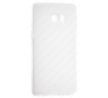 Чехол силиконовый для Samsung Galaxy S6 Edge + G928T Melkco Poly Jacket TPU (Прозрачный Матовый)