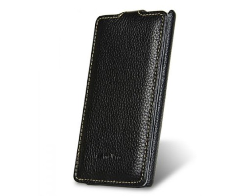 Кожаный чехол для LG Optimus L7 / P700 Melkco Leather Case - Jacka Type (Black LC)