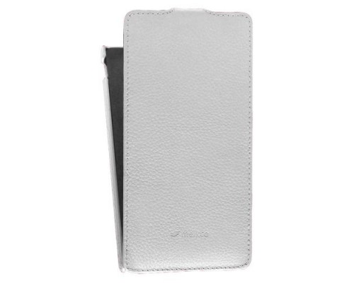 Кожаный чехол для Sony Xperia C3 Melkco Leather Case - Jacka Type (White LC)