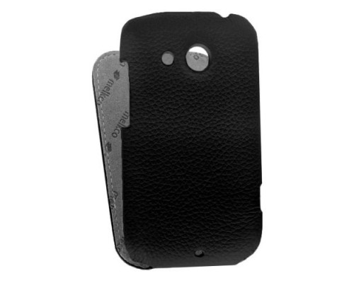 Кожаный чехол для HTC Desire C/Golf Melkco Premium Leather Case - Jacka Type (Black LC)