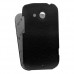 Кожаный чехол для HTC Desire C/Golf Melkco Premium Leather Case - Jacka Type (Black LC)