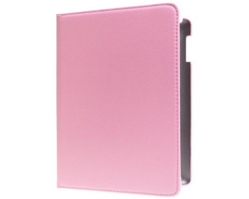 Кожаный чехол GSMIN Series RT для iPad 2/3 и iPad 4 Вращающийся (Розовый)