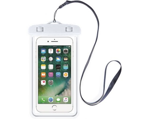 Чехол RHDS Waterproof водонепроницаемый для мобильных телефонов (170х85мм) (Белый)