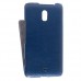 Кожаный чехол для Nokia Lumia 1320 Melkco Leather Case - Jacka Type (Dark Blue LC)