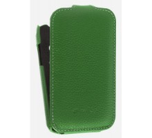 Кожаный чехол для Samsung Galaxy Ace Duos S6802 Melkco Premium Leather Case - Jacka Type (Green LC)